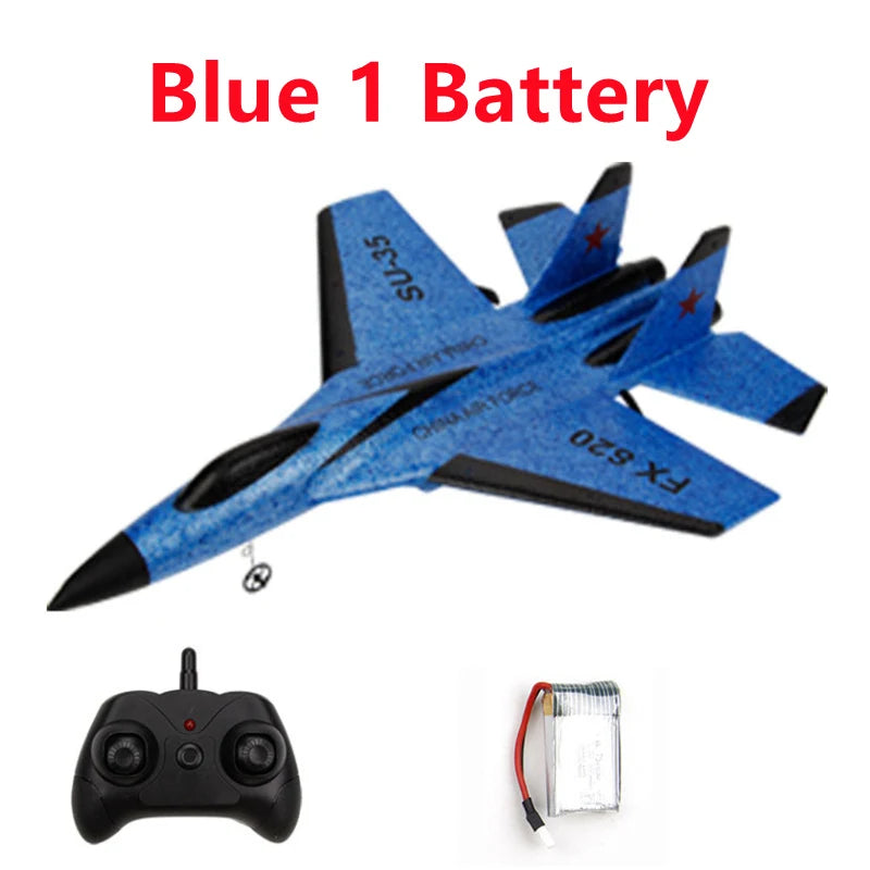 SU35 2.4G With LED Lights Aircraft Remote Control Flying Model - Top Notch Mart