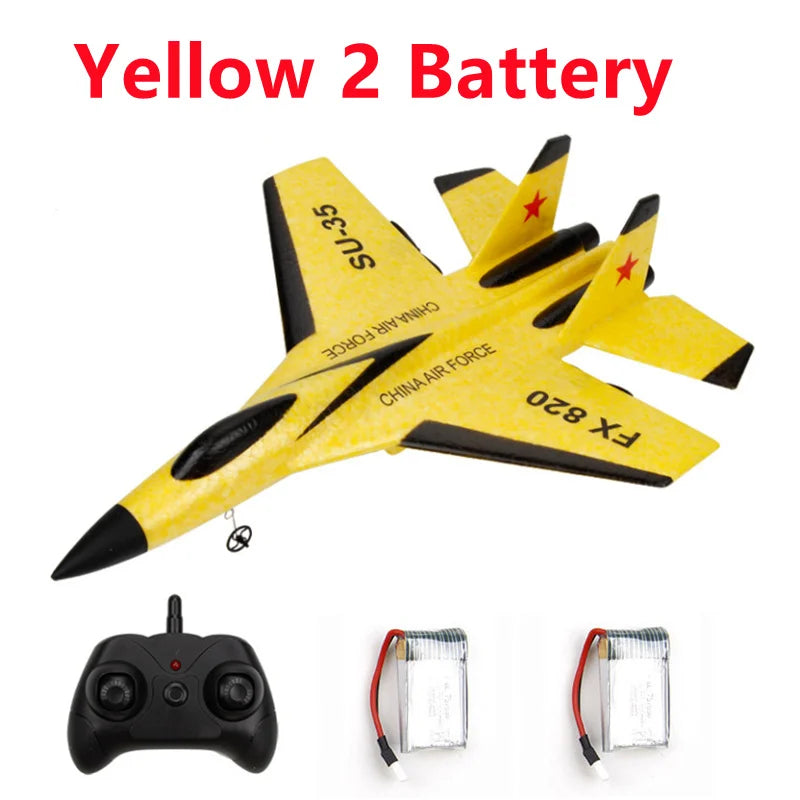 SU35 2.4G With LED Lights Aircraft Remote Control Flying Model - Top Notch Mart