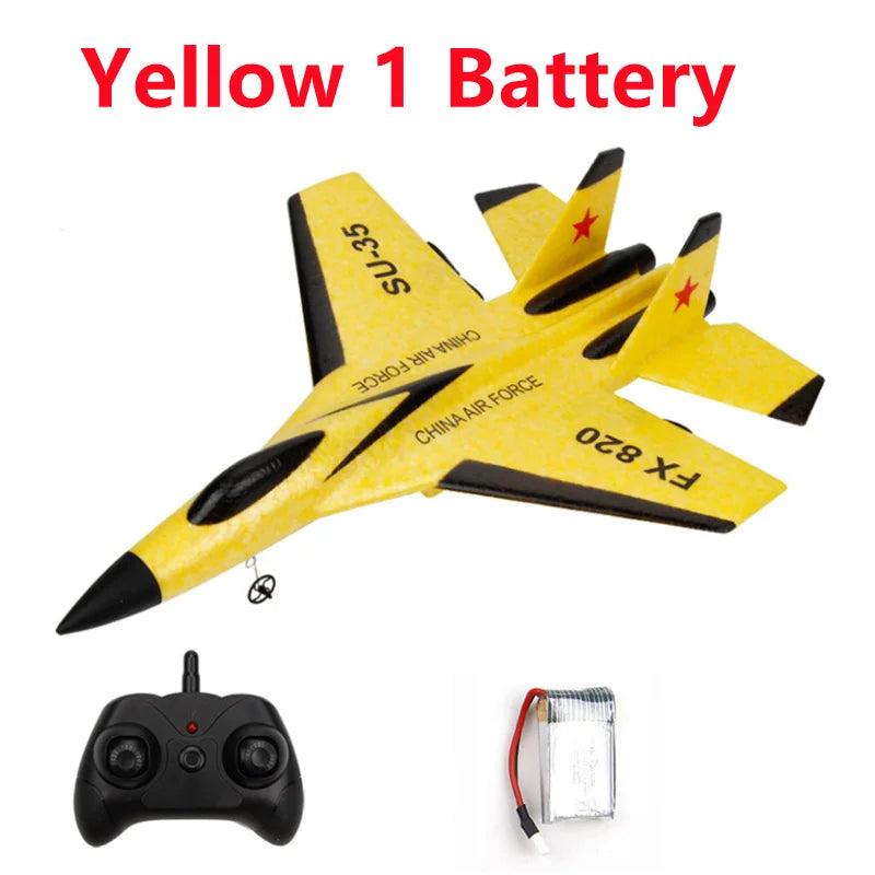 SU35 2.4G With LED Lights Aircraft Remote Control Flying Model - Top Notch Mart