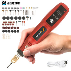 USB Cordless Mini Drill Rotary Tool Woodworking Engraving Pen Dremel Tools Wireless Electric Drill For Jewelry Metal Glass - Top Notch Mart