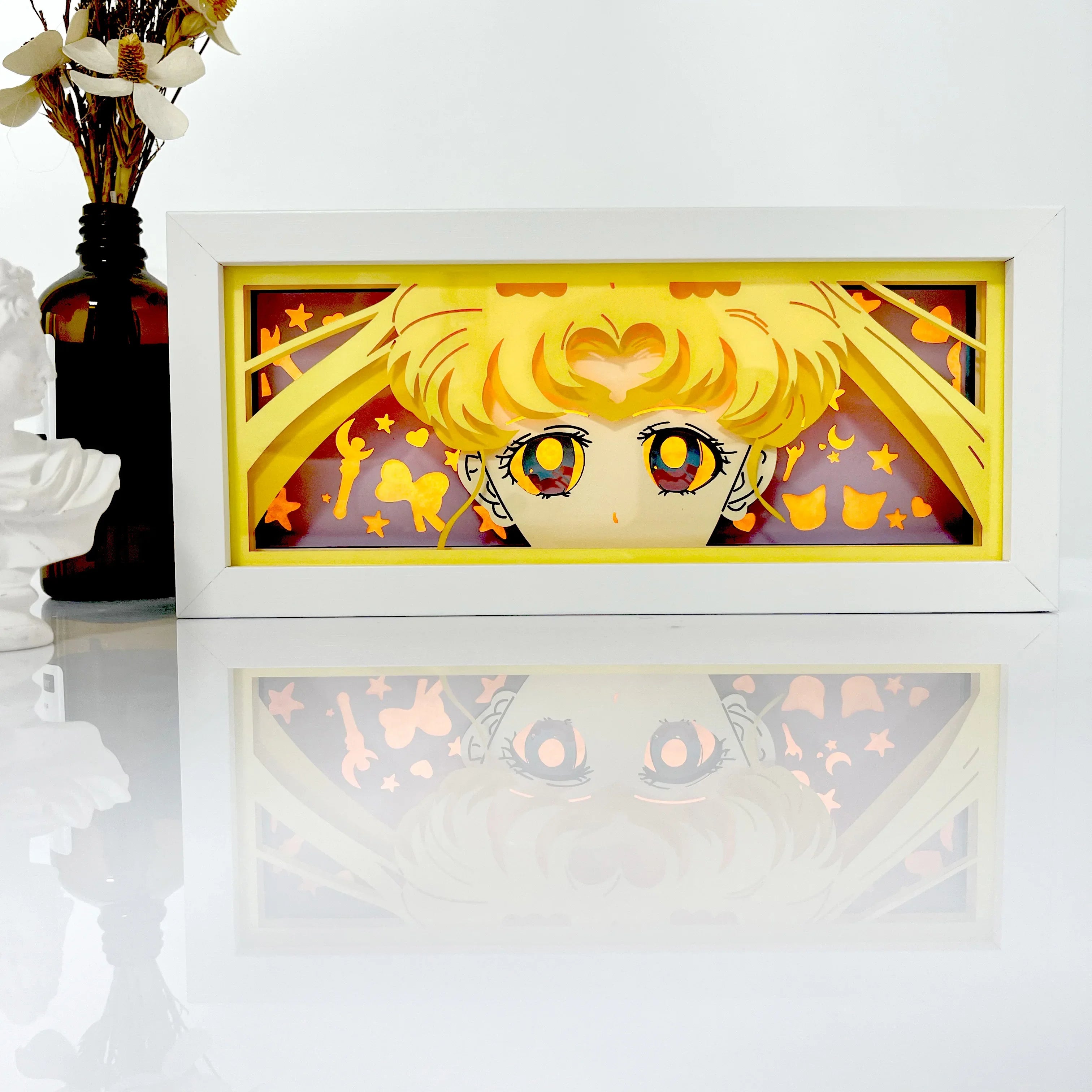 Anime 3D Shadow Lamp of Favourite Anime & Manga Characters - Top Notch Mart