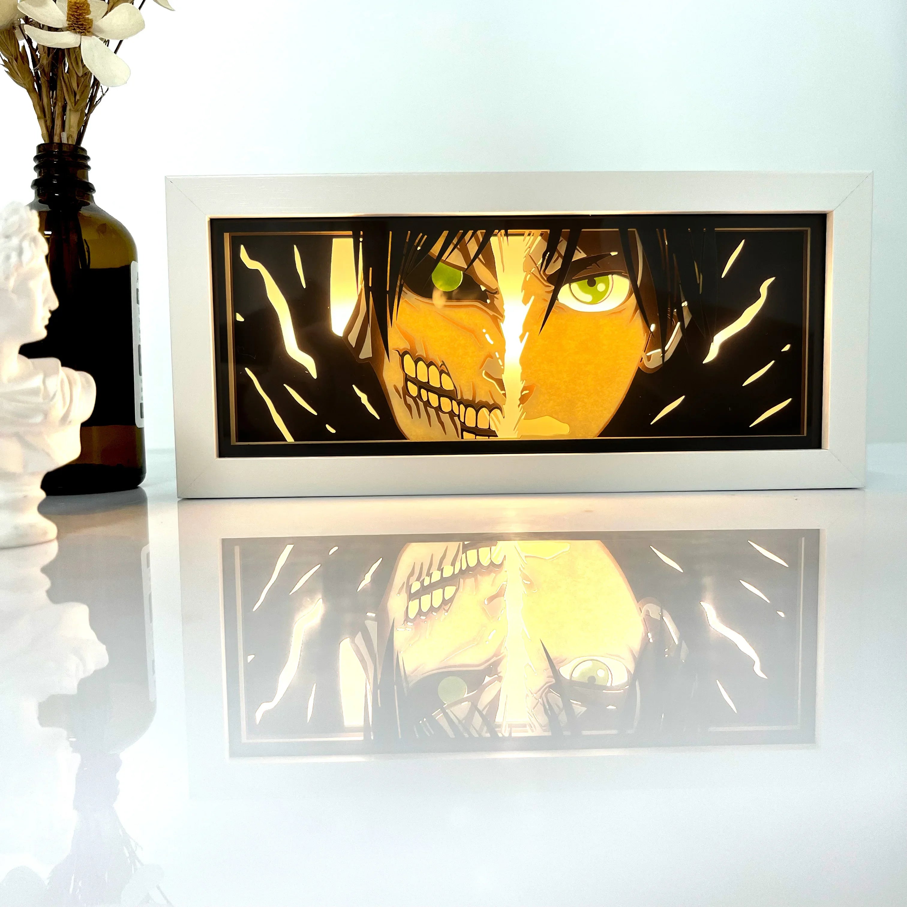 Anime 3D Shadow Lamp of Favourite Anime & Manga Characters - Top Notch Mart