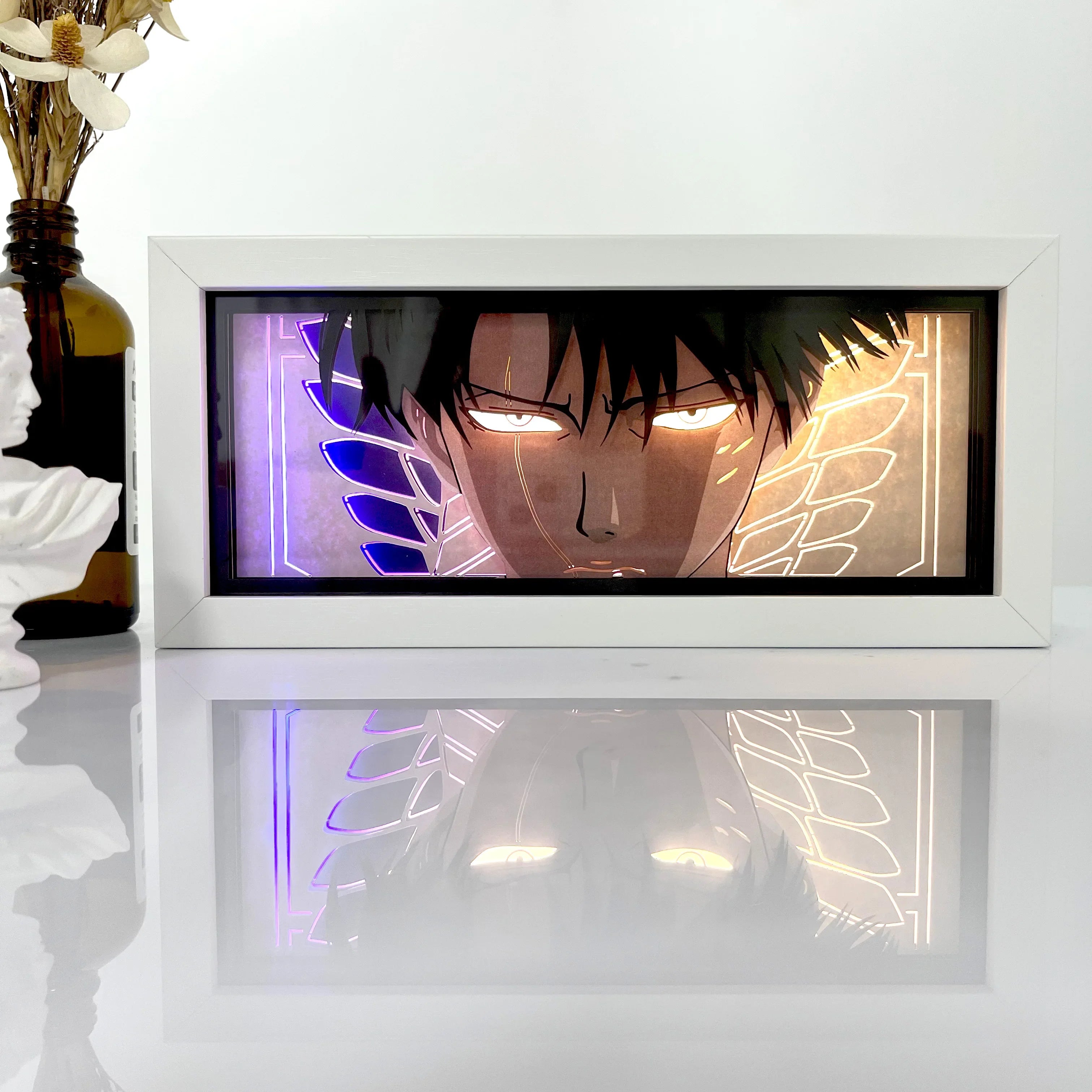 Anime 3D Shadow Lamp of Favourite Anime & Manga Characters - Top Notch Mart