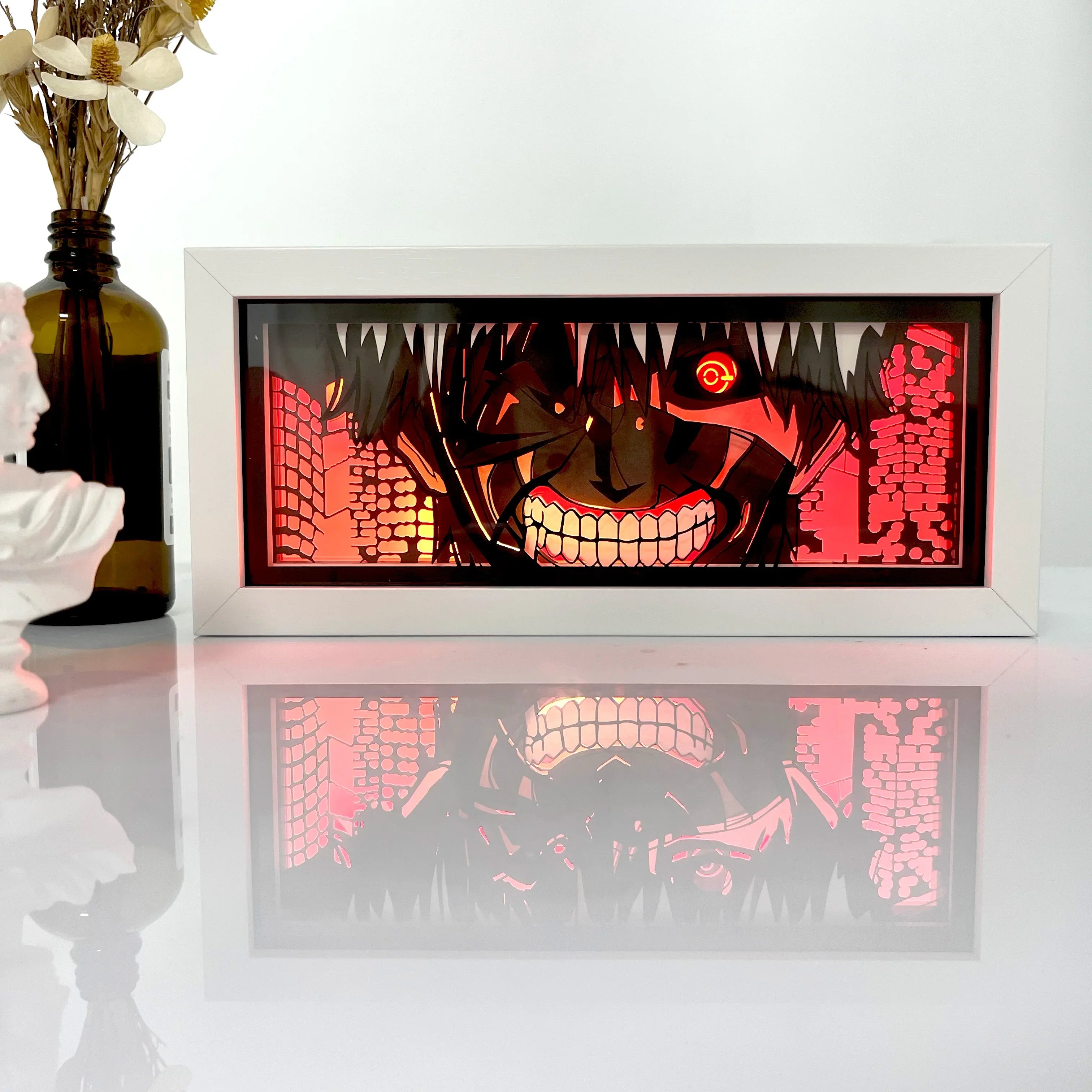 Anime 3D Shadow Lamp of Favourite Anime & Manga Characters - Top Notch Mart