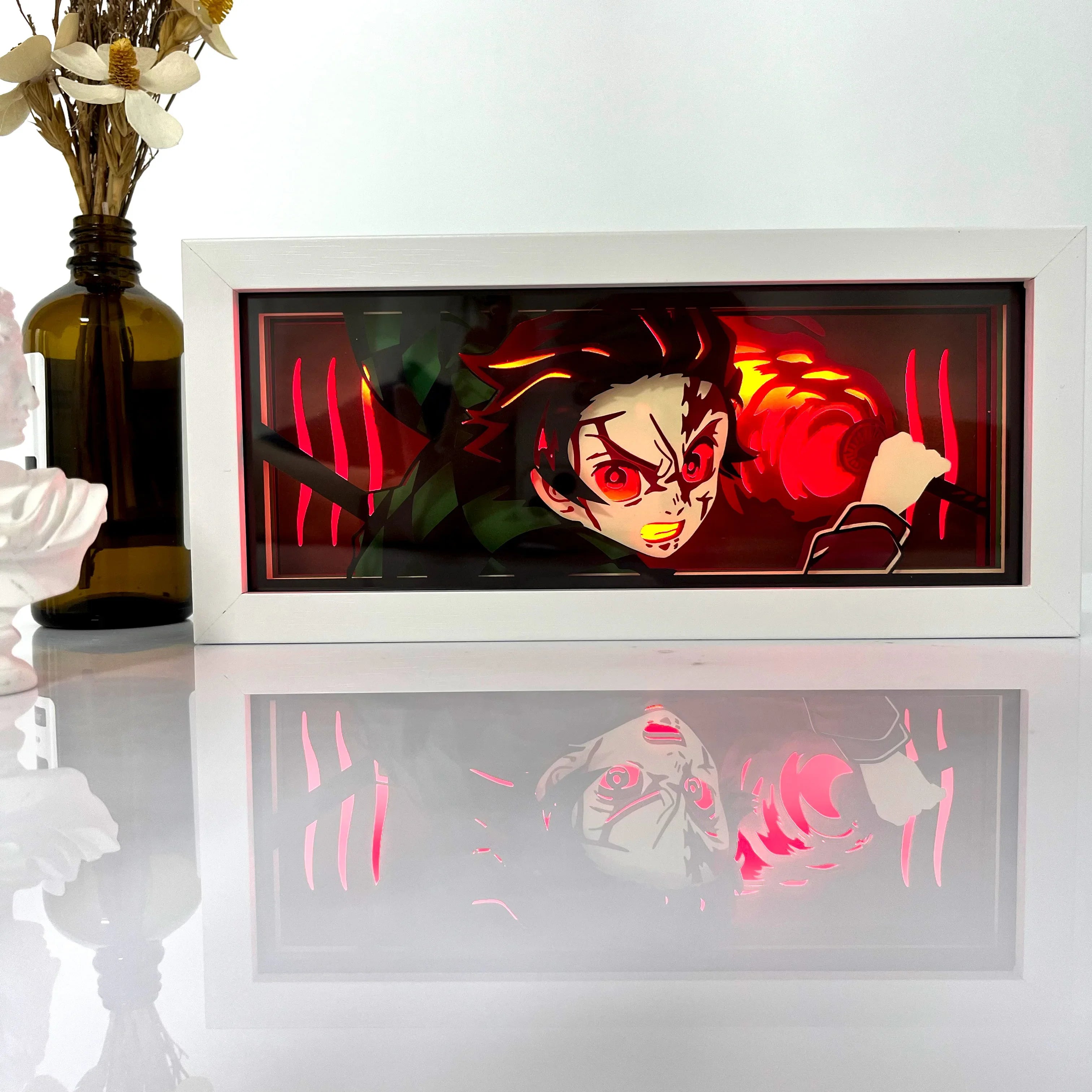 Anime 3D Shadow Lamp of Favourite Anime & Manga Characters - Top Notch Mart