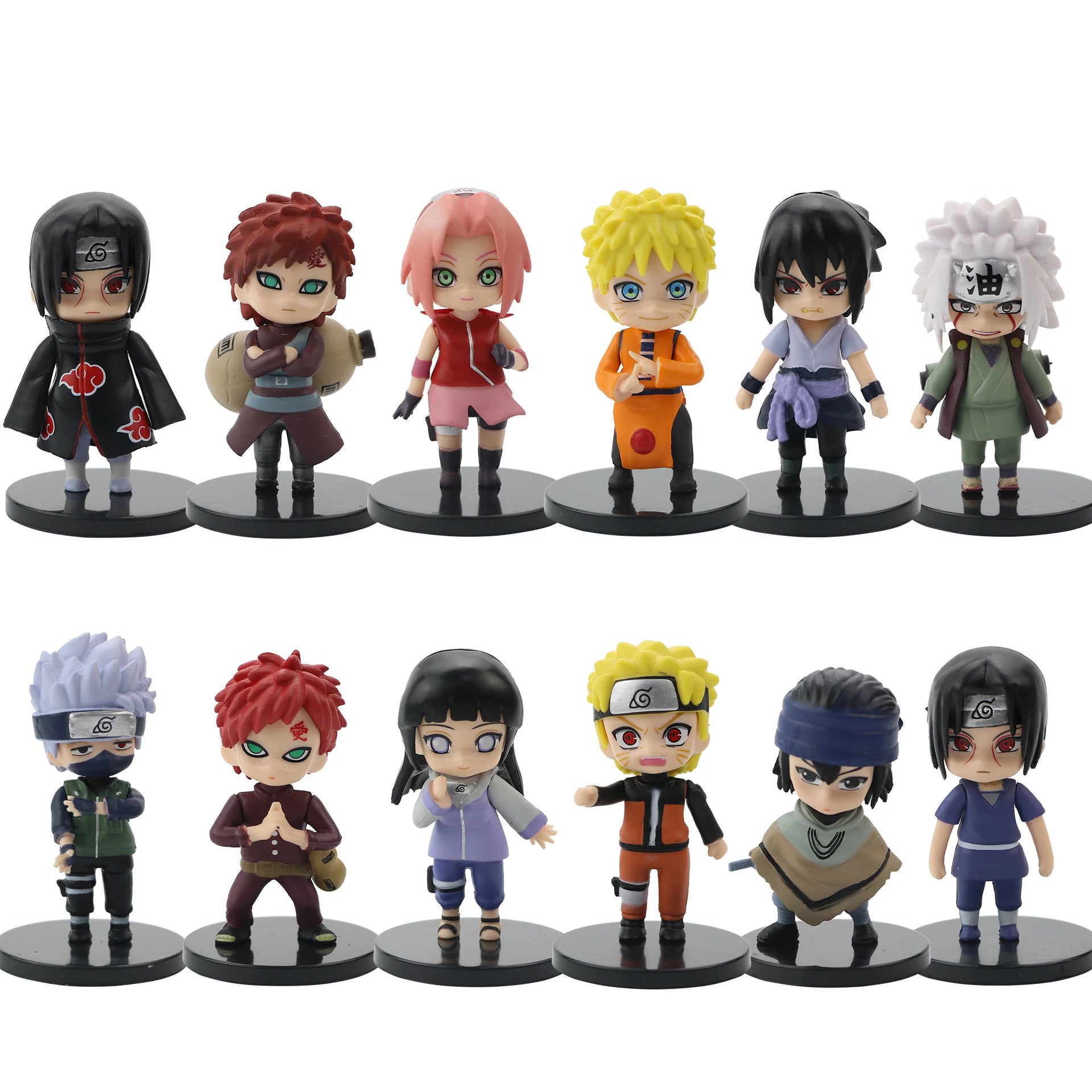 12pcs Toys set of Anime Naruto Shippuden Figures - Top Notch Mart