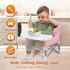 Baby Portable Folding Dining Chair - Top Notch Mart