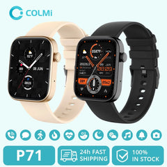 COLMI P71 Voice Calling Health Monitoring IP68 Waterproof Smartwatch - Top Notch Mart