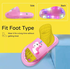 Children‘s Boys & Girls Lighted Slippers Magic Slippers Magic Spark Steps Kids Slippers - Top Notch Mart