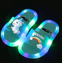 Children‘s Boys & Girls Lighted Slippers Magic Slippers Magic Spark Steps Kids Slippers - Top Notch Mart