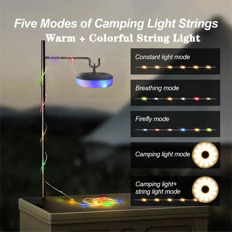 LED Camping Lamp Strip Atmosphere 10M - Top Notch Mart