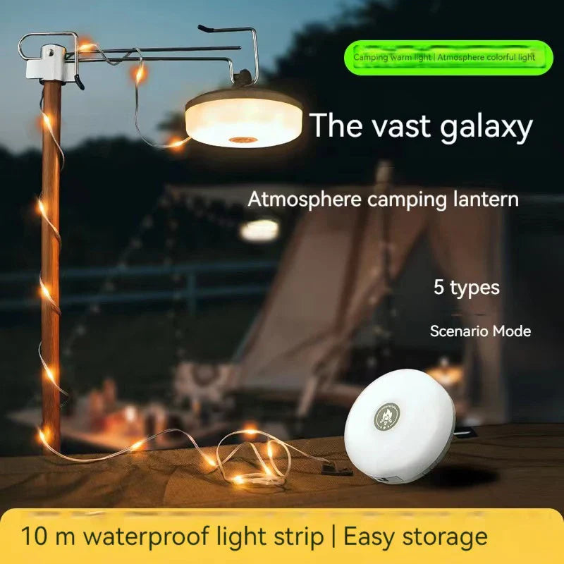 LED Camping Lamp Strip Atmosphere 10M - Top Notch Mart