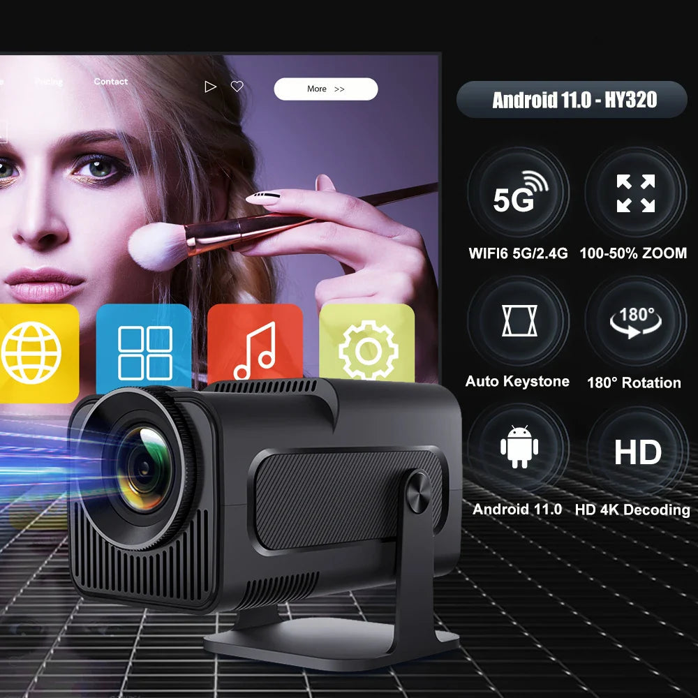 Magcubic Android 11 HY320 Projector 4K - Top Notch Mart