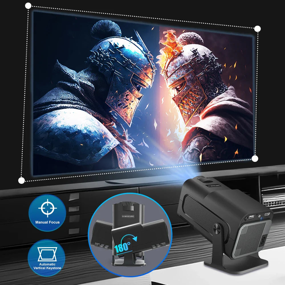 Magcubic Android 11 HY320 Projector 4K - Top Notch Mart