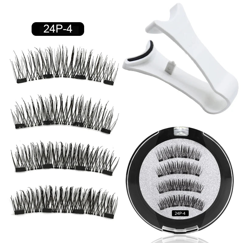 Magnetic False Eyelashes Supernatural Can Be Reused - Top Notch Mart