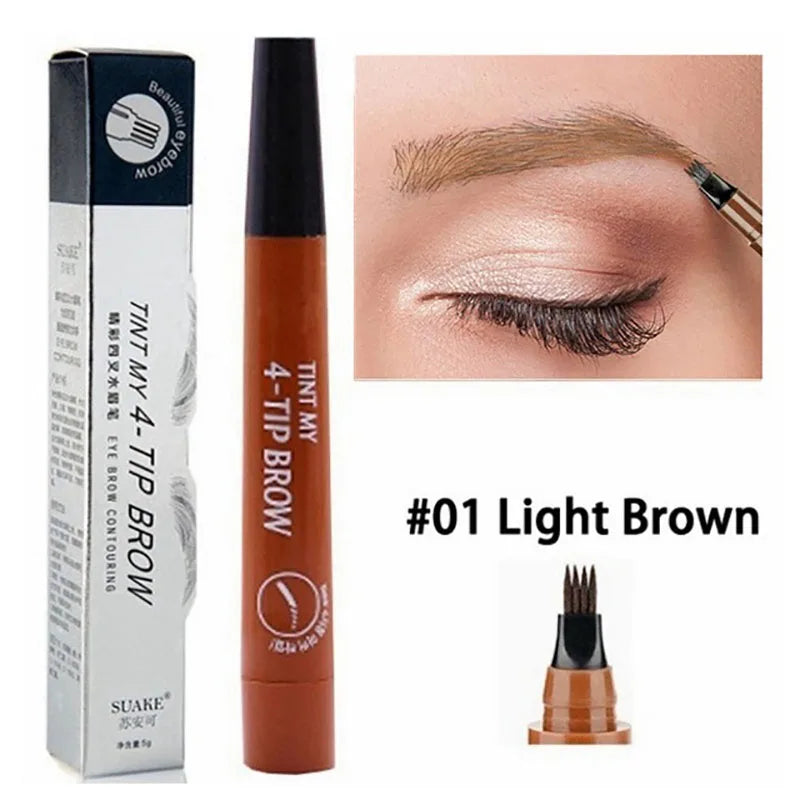 Microblading Eyebrow Pen Waterproof Liquid - Top Notch Mart