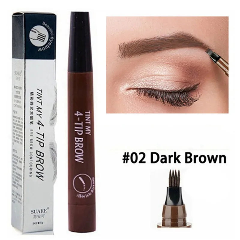 Microblading Eyebrow Pen Waterproof Liquid - Top Notch Mart