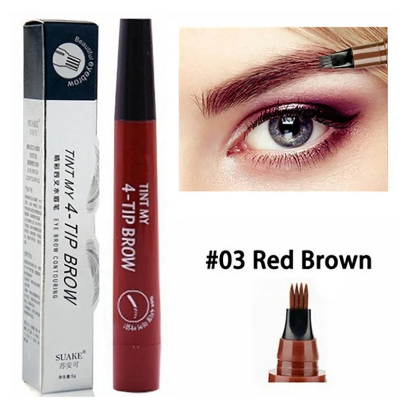 Microblading Eyebrow Pen Waterproof Liquid - Top Notch Mart