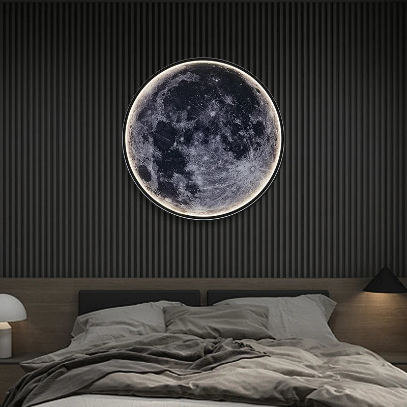 Moon Wall Lamp With RC For Dimmable Light - Top Notch Mart