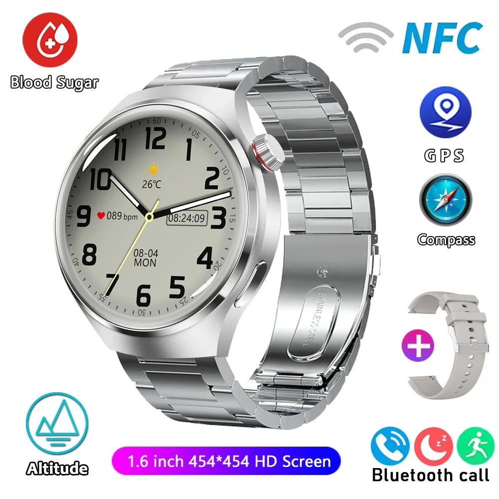 HUAWEI GT4 Pro GPS NFC Smart Watch Men 360*360 AMOLED Screen Heart rate Bluetooth Call IP68 Waterproof Man - Top Notch Mart