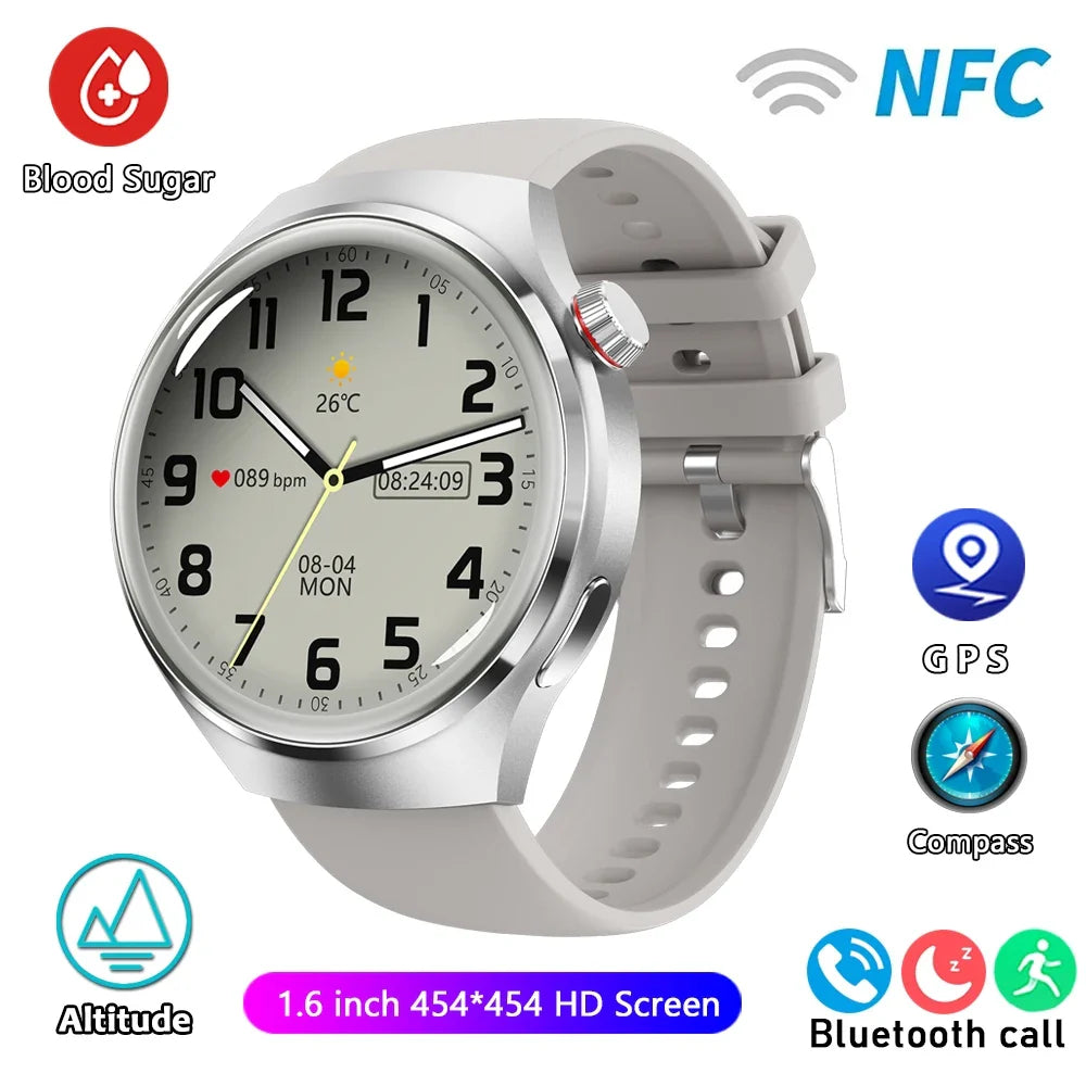 HUAWEI GT4 Pro GPS NFC Smart Watch Men 360*360 AMOLED Screen Heart rate Bluetooth Call IP68 Waterproof Man - Top Notch Mart