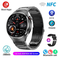 HUAWEI GT4 Pro GPS NFC Smart Watch Men 360*360 AMOLED Screen Heart rate Bluetooth Call IP68 Waterproof Man - Top Notch Mart