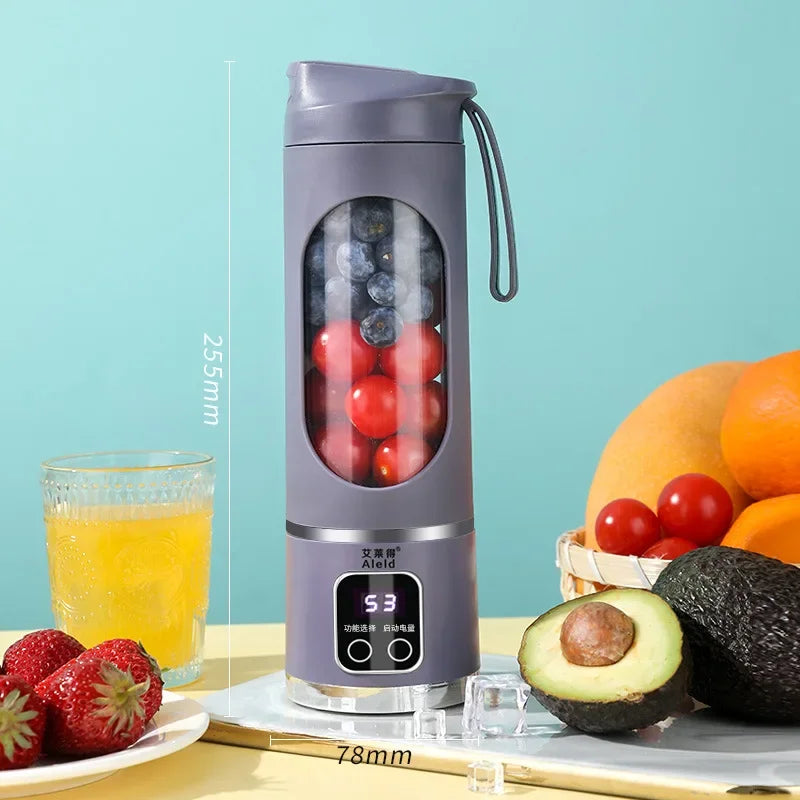 Electric Juicer Mini Portable Blender Fruit Mixers Fruit Extractors Multifunction Juice Maker Machine Blender Smoothies Mixer - Top Notch Mart