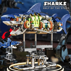 Shark Set Build a set of bricks to build shark marine life - Top Notch Mart