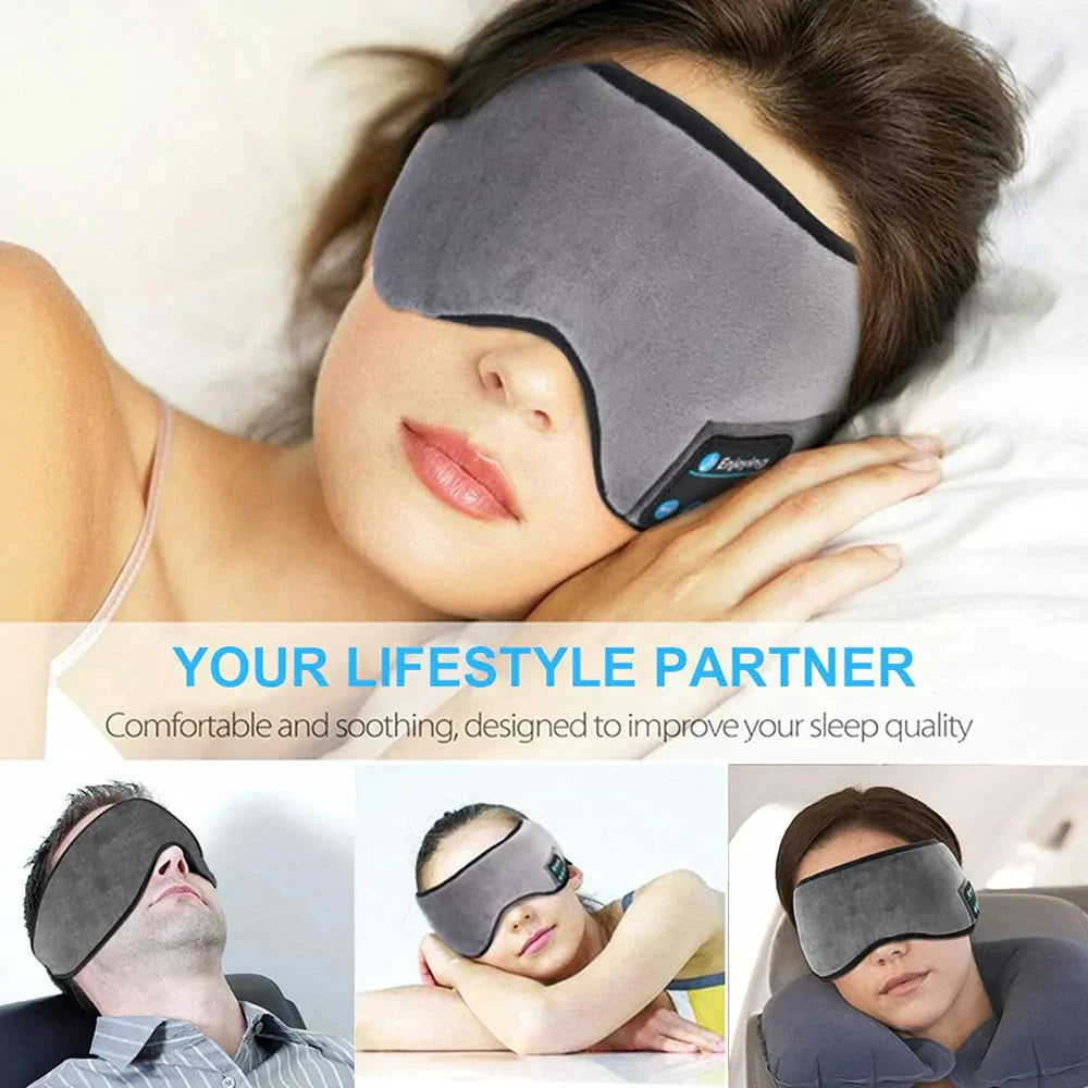 Sleeping Eye Mask With Bluetooth Headphones - Top Notch Mart